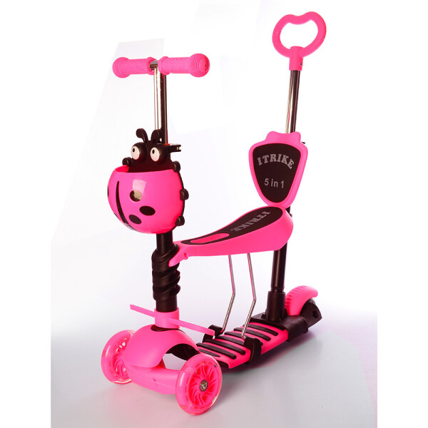 

Самокат 5 в 1 iTrike Maxi Pink (JR3-026-P1)