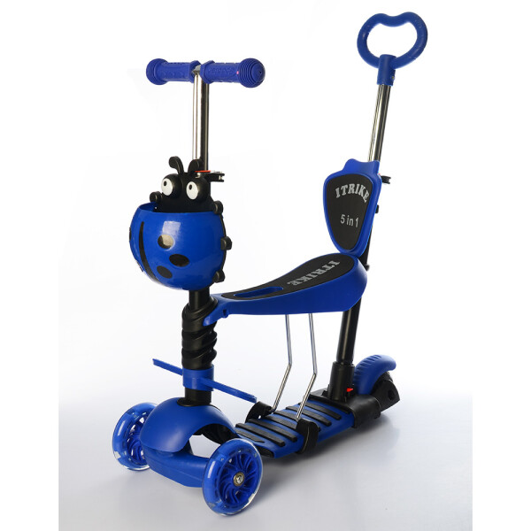 

Самокат 5 в 1 iTrike Maxi Blue (JR3-026-BL)