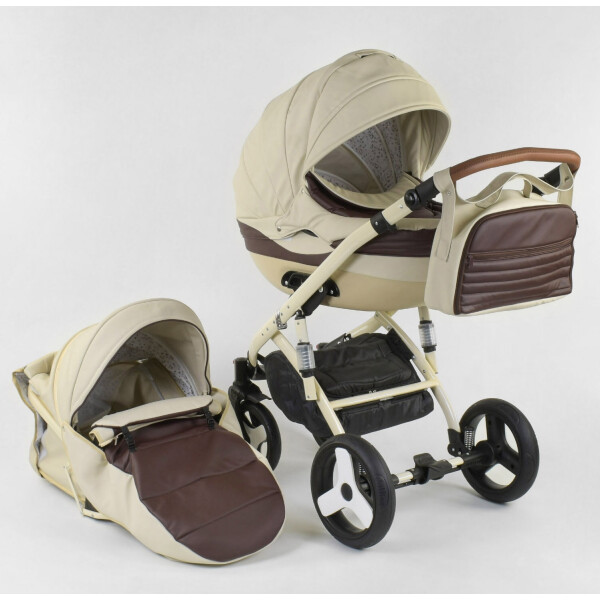 

Универсальная коляска 2 в 1 Victoria Gold Lumi №0205 D-59 Beige / Brown (Lumi)