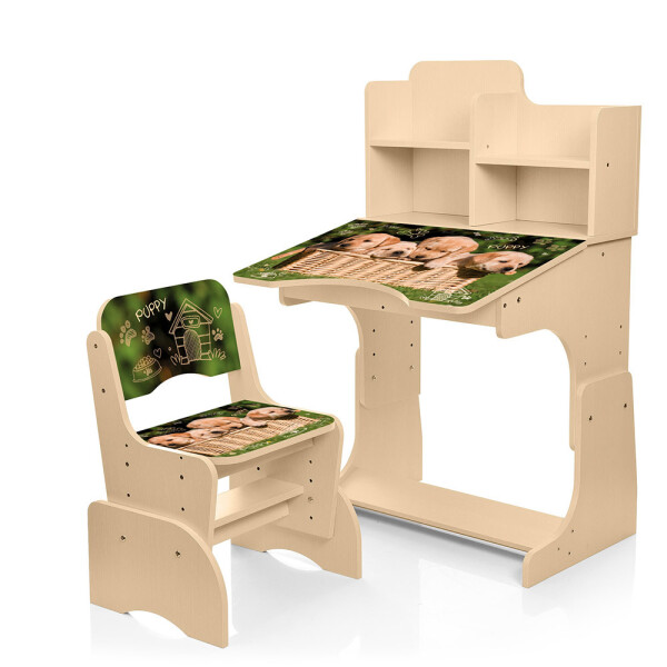 

Парта Bambi Puppy B 2071-89-2(EN) Vanilla Light wood (B 2071-89)