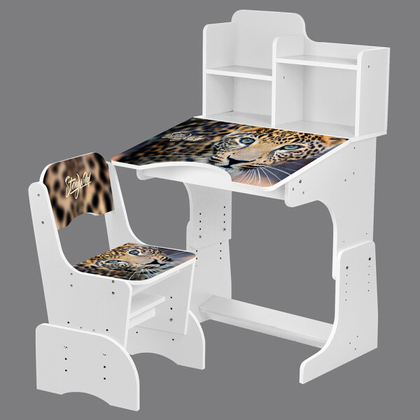 

Парта Bambi Леопард B 2071-92-5(EN) White (B 2071-92)