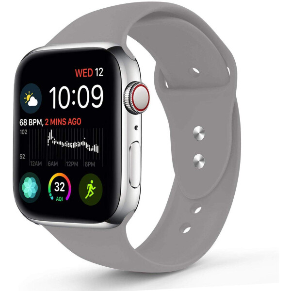 

Силиконовый ремешок Epik для Apple watch 42mm / 44mm Серый / Charcoal Gray
