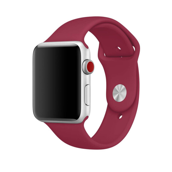 

Силиконовый ремешок Epik для Apple watch 42mm / 44mm Красный / Rose Red