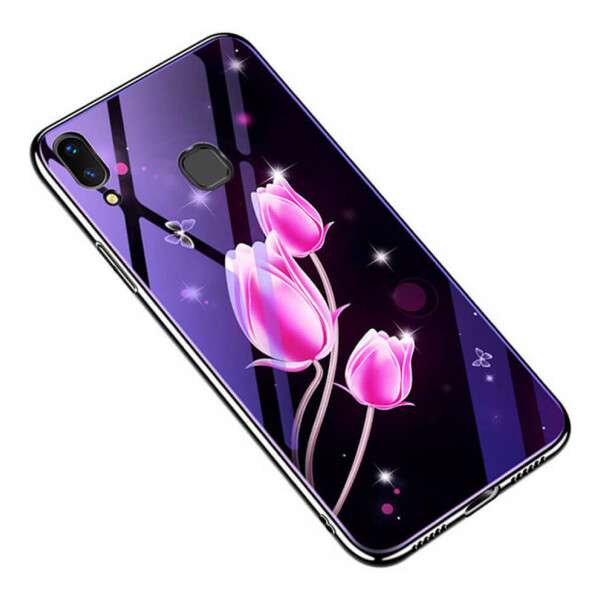 

Противоударный Чехол накладка Epik Fantasy NEW с глянцевыми торцами для Samsung Galaxy A20 / A30 Тюльпаны
