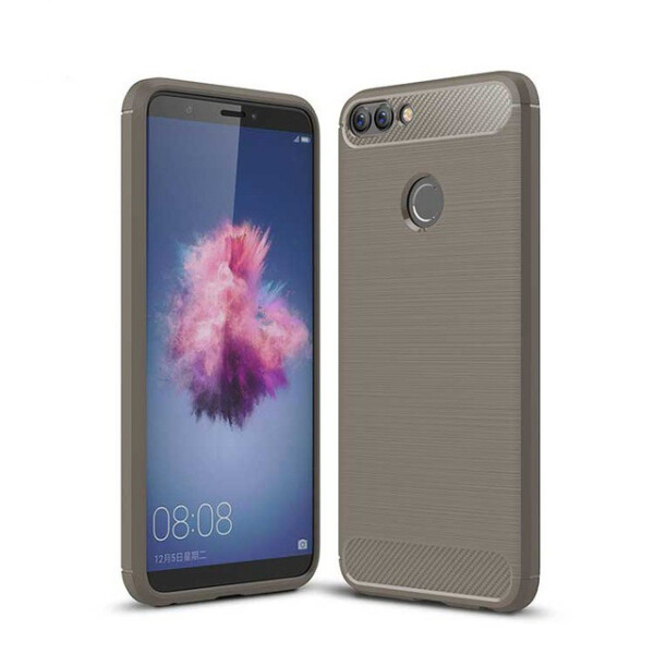 

Противоударный TPU Чехол накладка iPaky Slim Series для Huawei P smart / Enjoy 7S Серый / Gray