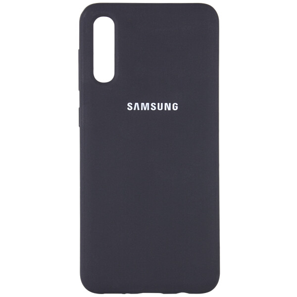 

Противоударный Чехол накладка Epik Silicone case NEW для Samsung Galaxy A50 / A50s / A30s Черный / Black