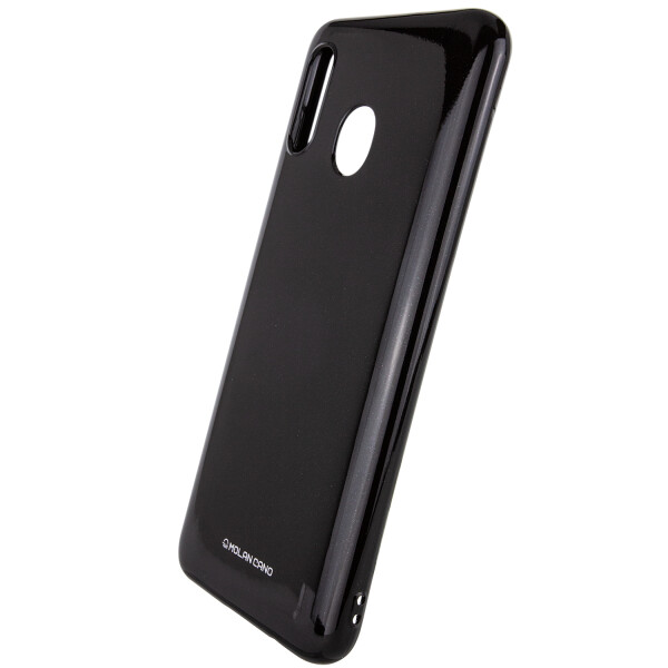 

Противоударный Чехол накладка Molan Cano Glossy NEW для Samsung Galaxy A40 Черный