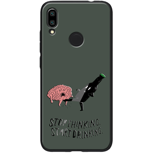 

Противоударный Чехол накладка Epik ForFun NEW для Xiaomi Redmi Note 7 / Note 7 Pro / Note 7s Stopthinking