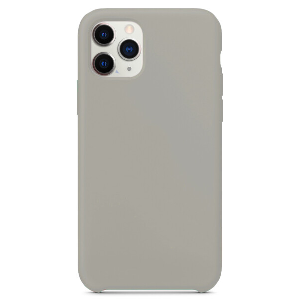 

Противоударный Чехол накладка Epik Soft Cover NEW для Apple iPhone 11 Pro Серый / Grey