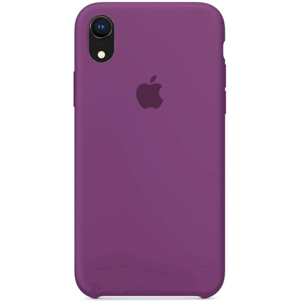 

Противоударный Чехол накладка Epik Silicone Case NEW AA Series для Apple iPhone XR (6.1") Фиолетовый / Grape