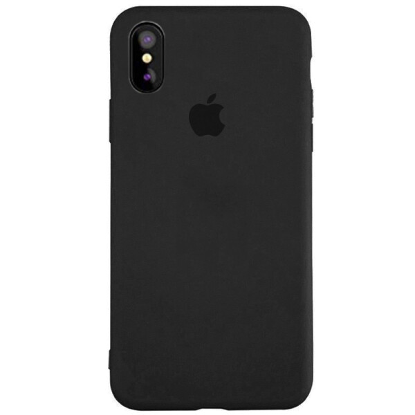 

Противоударный Чехол накладка Epik с закрытым низом NEW для Apple iPhone XS Max Черный / Black