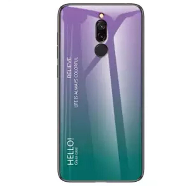 

Противоударный Чехол накладка Epik Gradient Hello NEW для Xiaomi Redmi 8 Фиолетовый