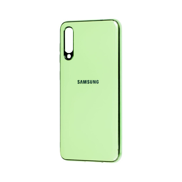 

Противоударный Чехол накладка Epik Glossy Logo NEW для Samsung Galaxy A50 / A50s / A30s Салатовый / Light Green