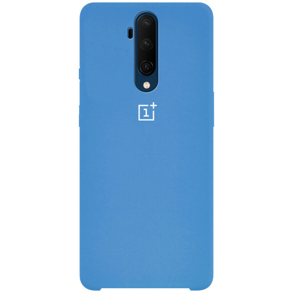 

Противоударный Чехол накладка Epik Silicone case NEW для OnePlus 7 Pro Синий / Blue