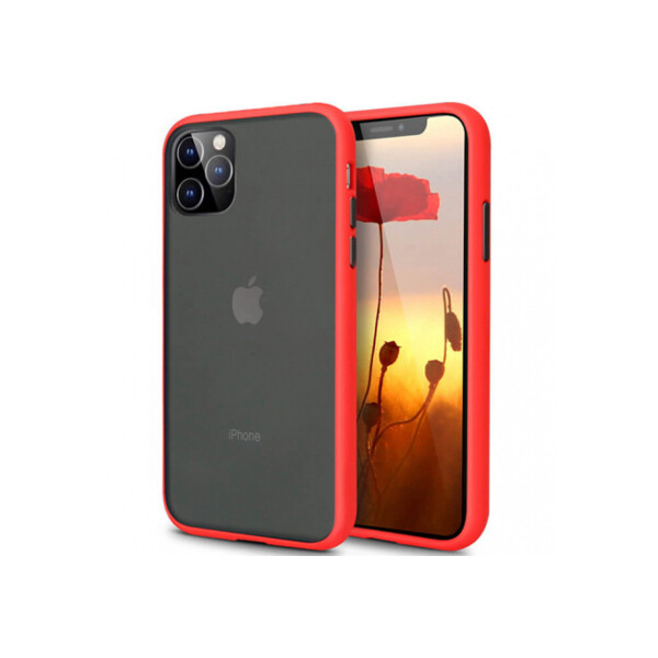 

Противоударный Чехол накладка LikGus Maxshield NEW для Apple iPhone 11 Pro Max Красный