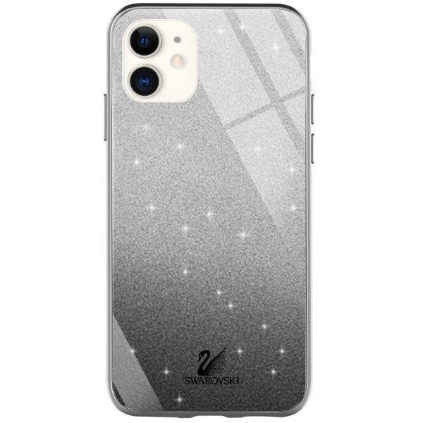 

Противоударный Чехол накладка Epik Swarovski NEW для Apple iPhone 11 Черный