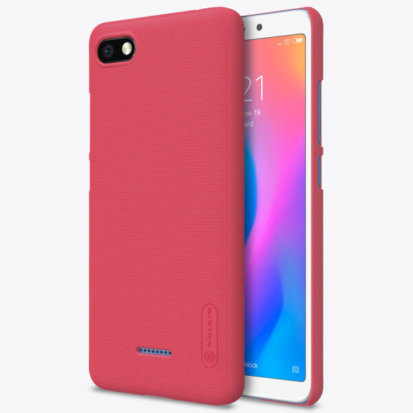 

Противоударный Чехол накладка для Xiaomi Redmi 6A Nillkin Matte NEW Красный / Red