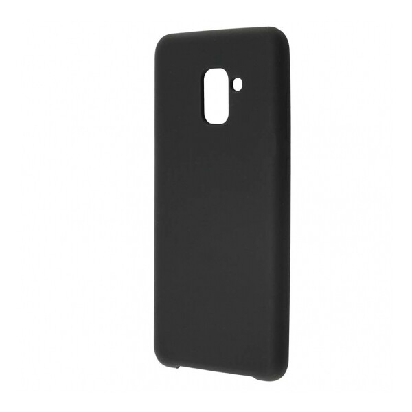 

Противоударный Чехол накладка Epik Soft Cover NEW для Samsung Galaxy A8+ 2018 Черный / Black