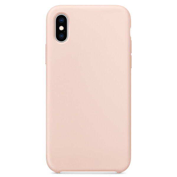 

Противоударный Чехол накладка Epik Soft Cover NEW для Apple iPhone XS Max Розовый / Pink Sand