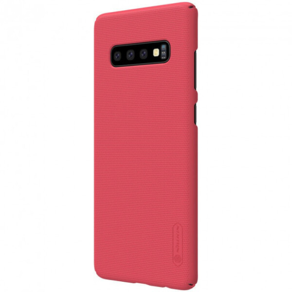 

Противоударный Чехол накладка Nillkin Matte NEW для Samsung Galaxy S10 Красный / Red