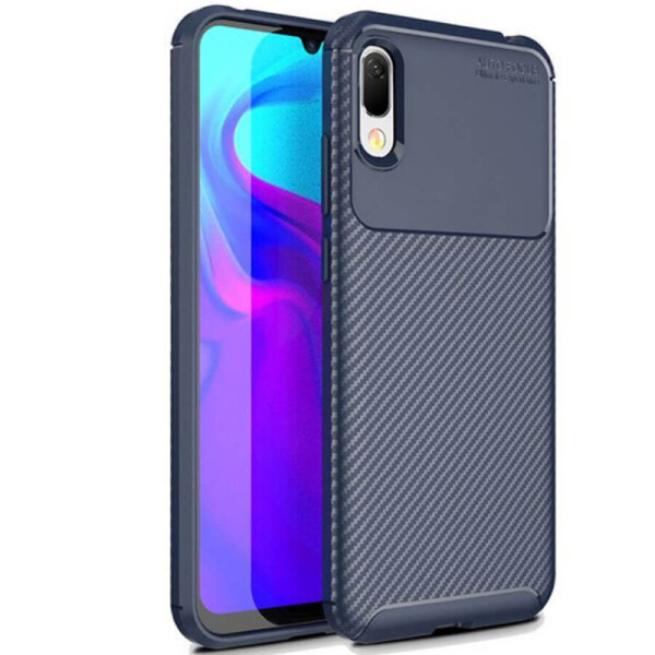 

Противоударный Чехол накладка iPaky Kaisy Series NEW для Huawei Y6 (2019) Синий / Blue