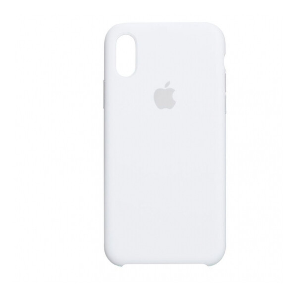 

Противоударный Чехол накладка Epik Silicone Case NEW AAA Series для Apple iPhone X (5.8") / XS (5.8") Белый / White