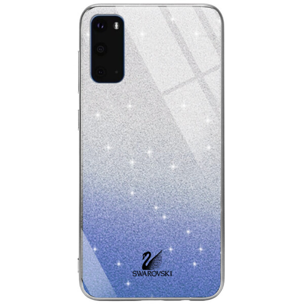 

Противоударный Чехол накладка Epik Swarovski NEW для Samsung Galaxy S11e Синий