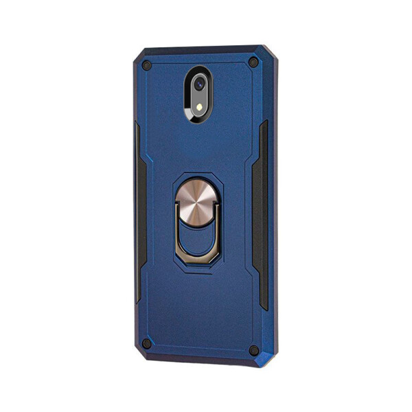 

Противоударный Чехол накладка SG Ring Color NEW с магнитным держателем для Xiaomi Redmi 8A Синий / Dark Blue