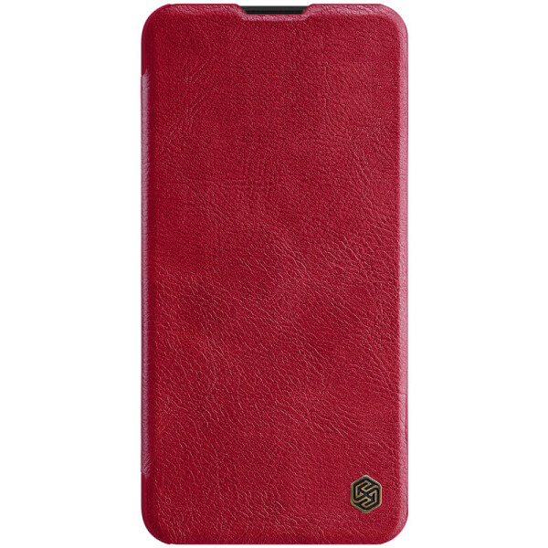

Противоударный Чехол книжка Nillkin Qin Series NEW для Xiaomi Redmi 8 Красный