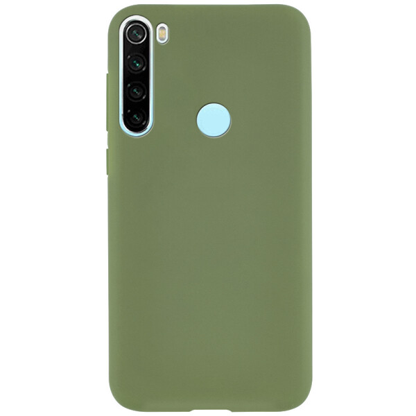 

Противоударный Чехол накладка Epik Soft-touch NEW для Xiaomi Redmi Note 8 Оливковый