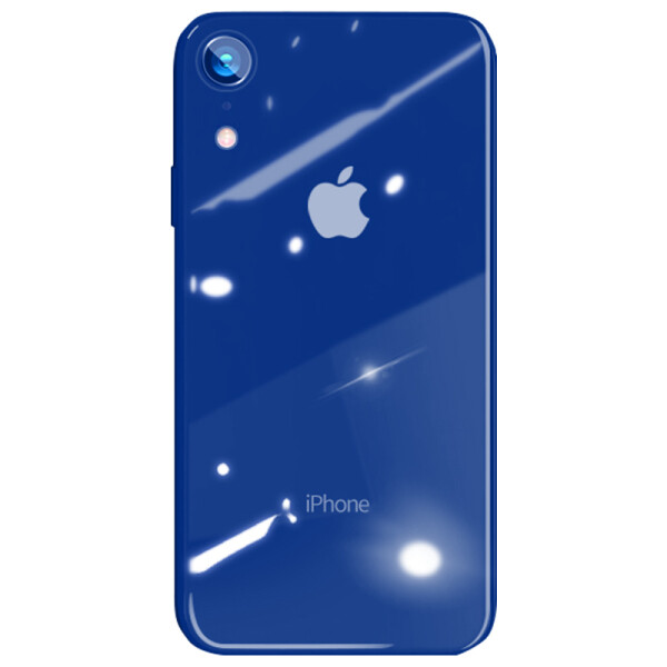 

Противоударный Чехол накладка Epik Glossy Logo NEW Series для Apple iPhone XR (6.1") Синий / Blue