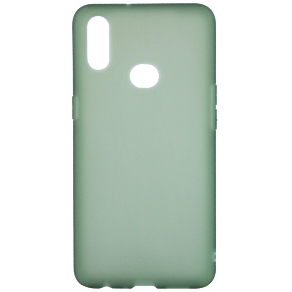 

Противоударный Чехол накладка Epik NEW полупрозрачный для Samsung Galaxy A10s Зеленый / Pine Green