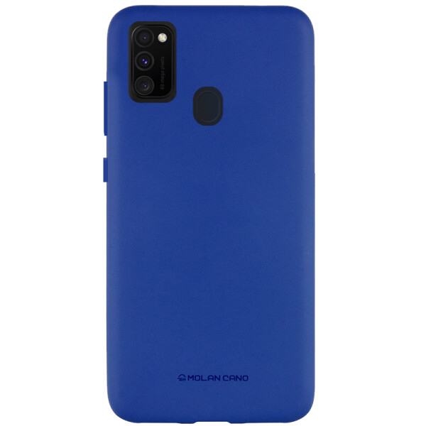

Противоударный Чехол накладка Molan Cano Smooth NEW для Samsung Galaxy M30s Синий