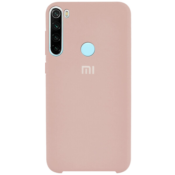 

Противоударный Чехол накладка Epik Silicone case NEW для Xiaomi Redmi Note 8 Розовый / Pink Sand