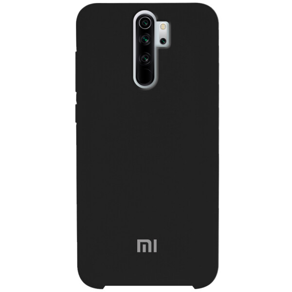

Противоударный Чехол накладка Epik Silicone case NEW для Xiaomi Redmi Note 8 Pro Черный / Black