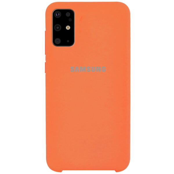 

Противоударный Чехол накладка Epik Silicone case NEW для Samsung Galaxy S20 Plus Оранжевый: Orange