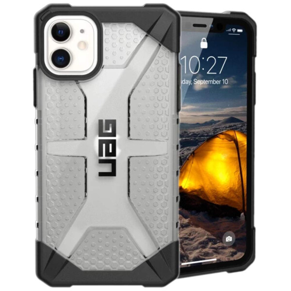 

Противоударный Чехол накладка UAG Plasma NEW для Apple iPhone 11 (6.1") Бесцветный