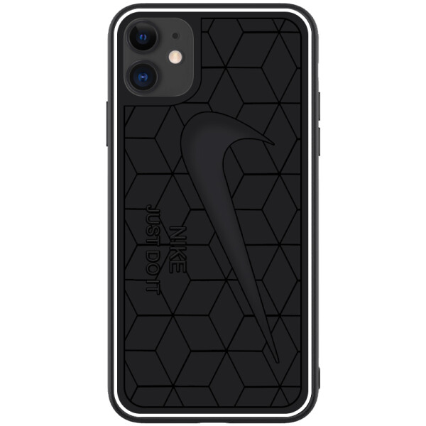 

Противоударный Чехол накладка Epik Sneakers NEW для Apple iPhone 11 (6.1") Черный / Nike