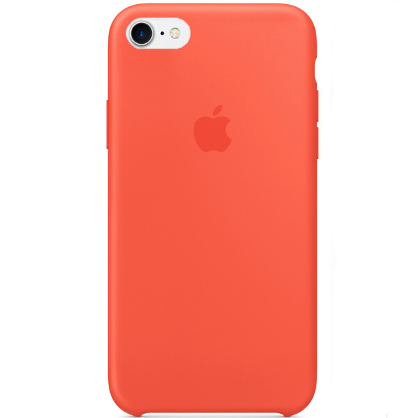 

Противоударный Чехол накладка Epik Silicone case NEW для Apple iPhone 7 / 8 Оранжевый / Nectraine