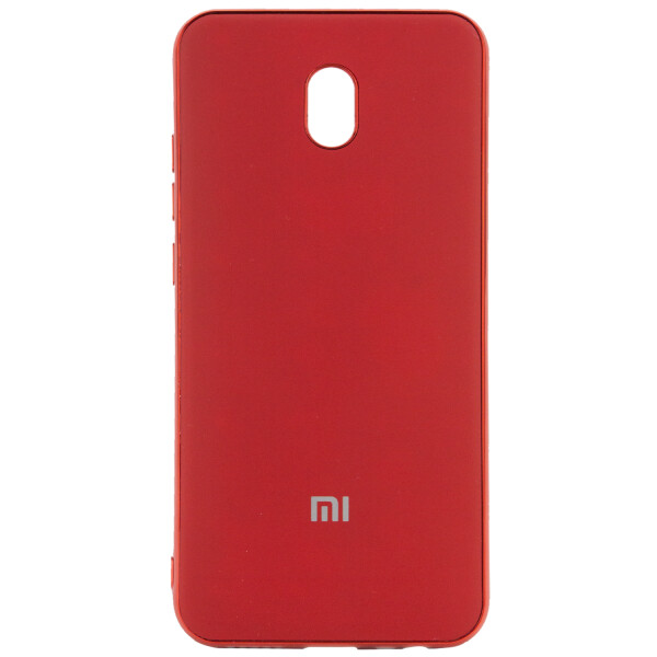 

Противоударный Чехол накладка Epik Matte LOGO для Xiaomi Redmi 8a Красный / Red
