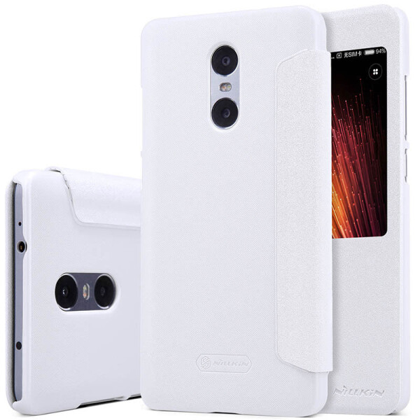 

Противоударный Чехол книжка Nillkin Sparkle Series NEW для Xiaomi Redmi Pro Белый