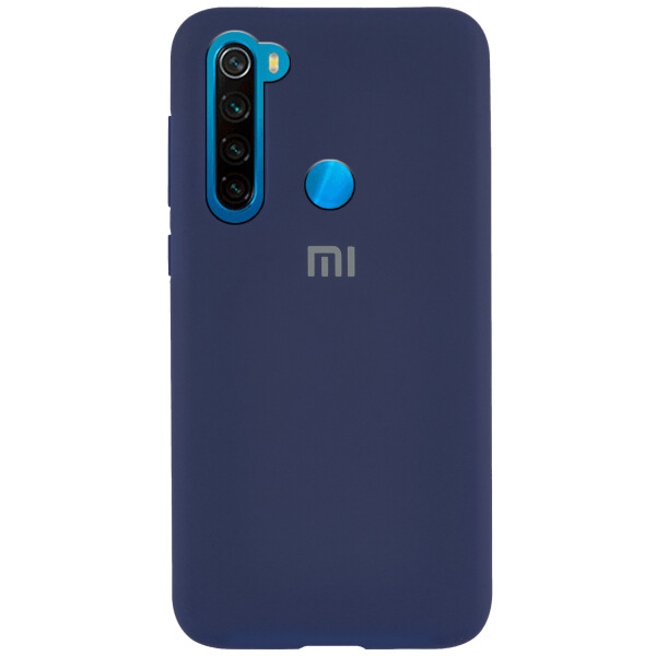 

Противоударный Чехол накладка Epik Full Protective NEW для Xiaomi Redmi Note 8 Синий / Navy Blue