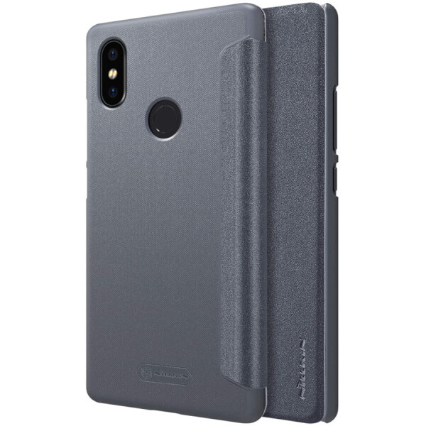 

Противоударный Чехол книжка Nillkin Qin Series NEW для Xiaomi Mi 8 SE Черный