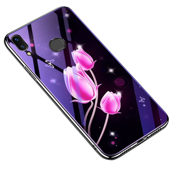 

Противоударный Чехол накладка Epik Fantasy NEW с глянцевыми торцами для Samsung Galaxy A10s Тюльпаны
