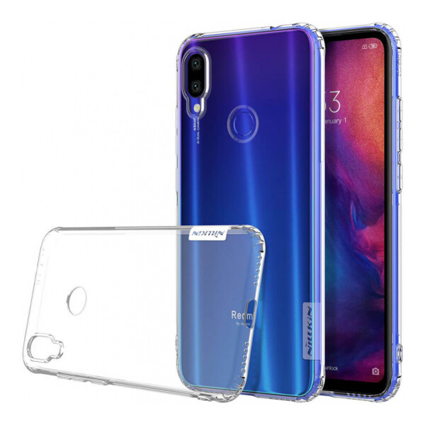 

Противоударный Чехол накладка Nillkin Nature Series NEW для Xiaomi Redmi Note 7 / Note 7 Pro / Note 7s Бесцветный / Прозрачный