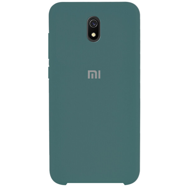 

Противоударный Чехол накладка Epik Silicone case NEW для Xiaomi Redmi 8A Зеленый / Pine Green