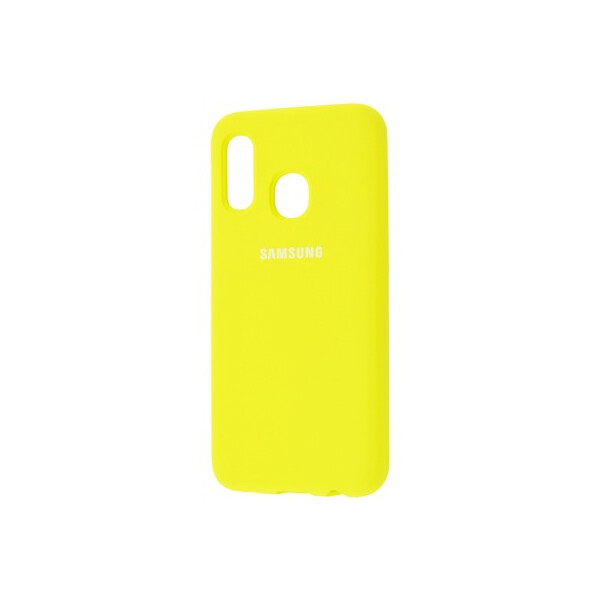 

Противоударный Чехол накладка Epik Full Protective NEW для Samsung Galaxy A20 / A30 Желтый / Yellow