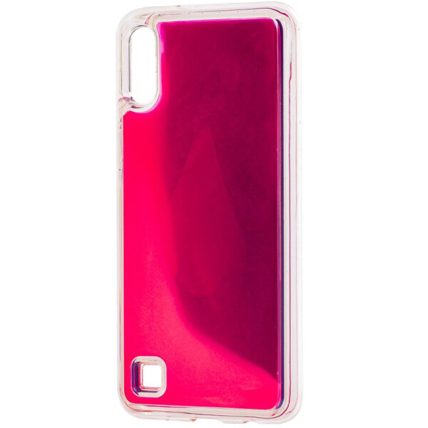 

Противоударный Чехол накладка Epik Neon Sand Glow in the dark NEW для Samsung Galaxy A10 Розовый