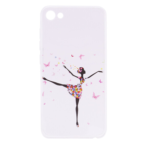 

Противоударный Чехол накладка Epik Cute Print NEW для Meizu U20 Girl Butterfly