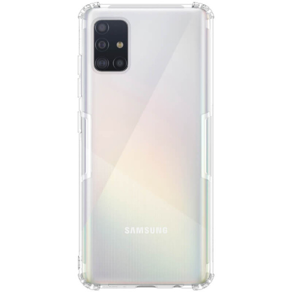 

Противоударный Чехол накладка Nillkin Nature Series NEW для Samsung Galaxy A51 Бесцветный / Прозрачный